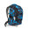 satch pack-Schulrucksack Blue Triangel Blau/Schwarze Dreiecke